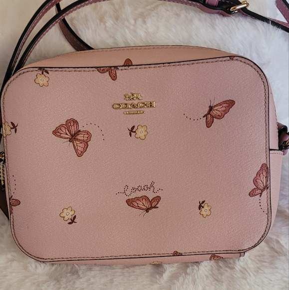 Coach Pink Mini Camera Bag - Picture 1 of 11